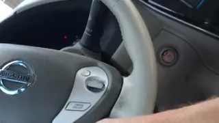 Soft cock stroking at Costco parking lot in Bay Area