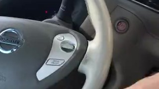 Soft cock stroking at Costco parking lot in Bay Area