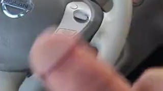 Soft cock stroking at Costco parking lot in Bay Area