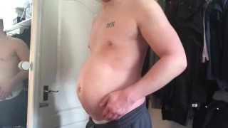 Stuffed Belly In Boxers