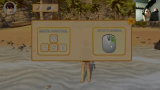 Young Stud Goes Through Shipwreck and Survives Hentai Island