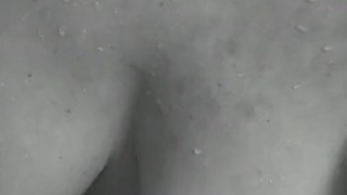 Teasing myself in the shower
