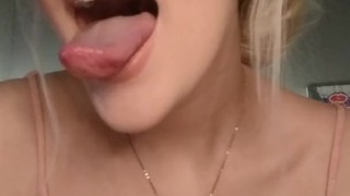 long tongue cutie