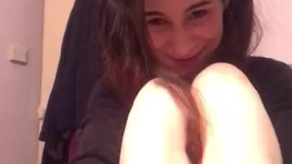 Roleplay: cute petite girlfriend wants you to smell her stinky feet x