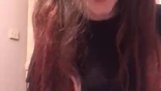 Roleplay: cute petite girlfriend wants you to smell her stinky feet x