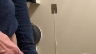 Daddy Chris peeing in a cup