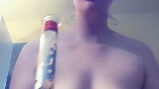 smoking naked