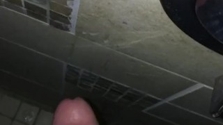 Jacking off in college showers