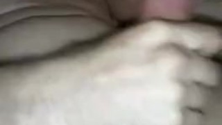 Big boy jerk's off for wife