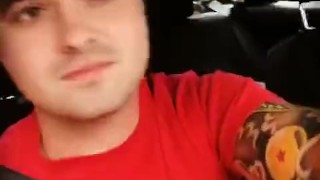 Tatted Guy Shows Off Oral Skills