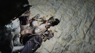 skyrim Lust mask female knight 3P