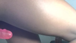 A little toy play and squirting