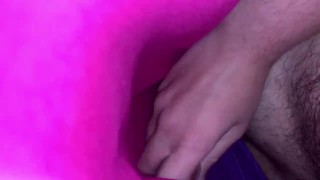 Making my cock erect! Then stroking my cock under the covers xxx