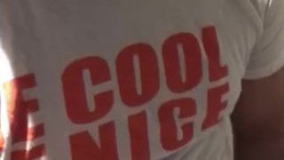 arab gape his ass in public toilet, caught by step brother
