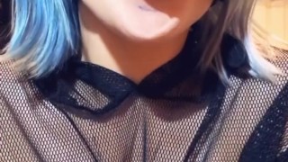 Sloppy Baby Drools on Ball Gag
