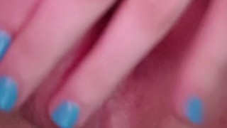 Watch me play with my wet pink pussy