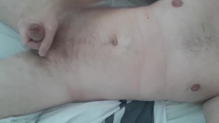 Solo male wanking