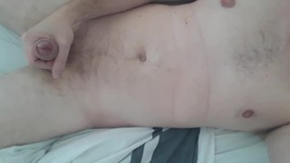 Solo male wanking