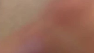 Pussy play bath time leg shaking orgasm with dirty talking