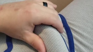 Rubbing my cock