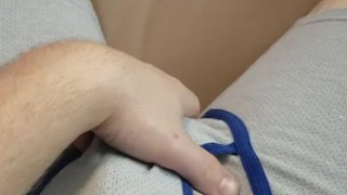 Rubbing my cock