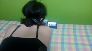 Couple watching congratulations by pewdiepie and fucking #thankyoupewdiepie