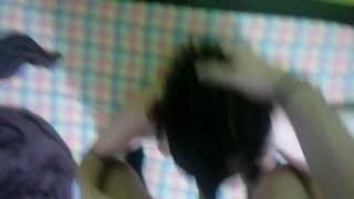 Girlfriend hot blowjob
