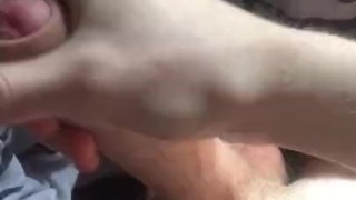 Inexperienced twink shoots small load