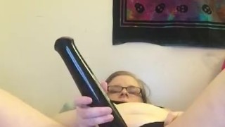 Black panty tease