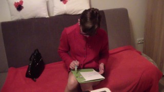 Young russian slut girl fucks her boss