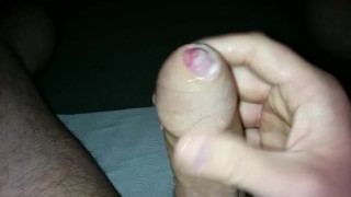 Desperate Loud Moaning - Edging My Cum Oozing Cock - SlugsOfCumGuy