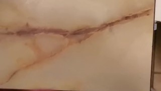 Quick Jerk Off in Bathroom