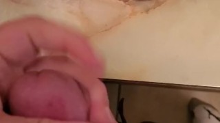Quick Jerk Off in Bathroom