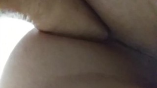 Twink in College Bathroom Riding Dildo