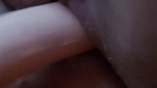 Cream on my dildo