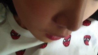 June Liu 刘玥 / SpicyGum - Chinese student / Fucked & Blow Job (JL_001)