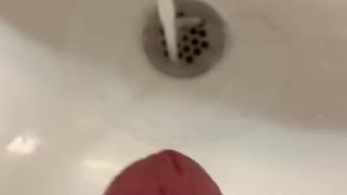 Young Secuirty shooting load at work