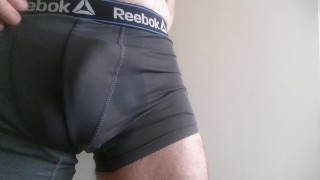 Hot guy masturbating in his tight underwear & talking dirty in a FPOV