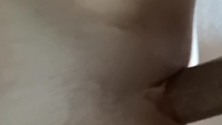 Milf fucked doggystyle POV. Nice gape
