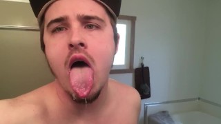 Yes, that's cum in my mouth