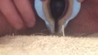 Mature MILF Pierced Medical Speculum Insertion Spread