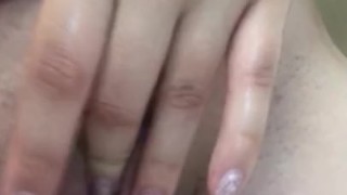 Horny pussy peeing sexy in the shower