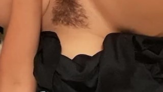 Sexy cop stretches pussy with massive BBC toy