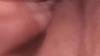 Daddy's slut teasing her clit