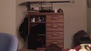 Showing my naked ass while twerking