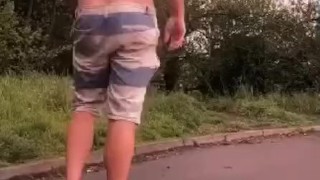 Risky naked public nudity compulation