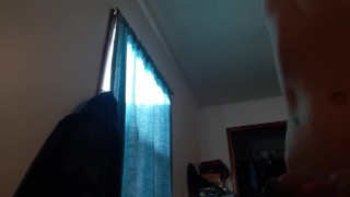 Sam Sanchez plays with his cock and shows his ass