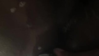 Hot young fit black jock shower ass play