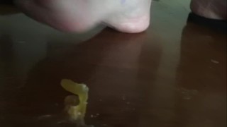 Gummy worms must die Foot Fetish