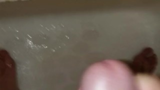 Cum in shower